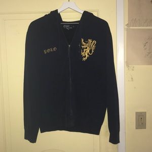 POLO RALPH LAUREN DRAGON CUSTOM FIT HOODIE RARE!!!